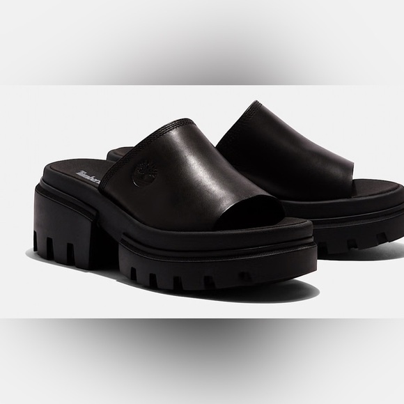 Timberland leather Slide Sandals – Size 8.5 – Brand New in Box - Picture 3 of 16